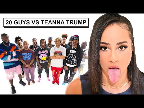 20 GUYS VS 1 ACTRESS : TEANNA TRUMP