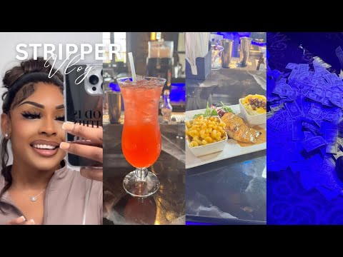 Atlanta Stripper VLOG♡: $2,000 in 3 days. Someone got stabbed! Crazy Work nights, I almost fought!ヅ