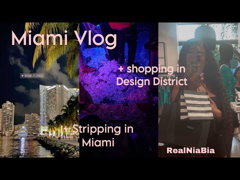 Florida Stripper Vlog – last minute trip to MIAMI 🌴 + impulsive decisions