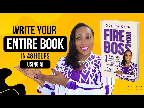 How To Write & Publish a Book in a Weekend Using AI (Step-by-Step Guide)