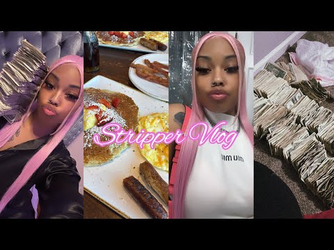 HUNTSVILLE STRIPPER VLOG.. MONEY COUNTS.. DRESSING ROOM.. 1K IN A COUPLE HOURS.. MAINTENANCE. RANTS