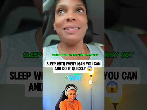 Sleep with every man you can and do it quickly 😱 #shorts