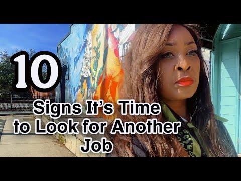 10 Signs it’s time to start looking for another job. #jobsecurity #jobapplication #employment